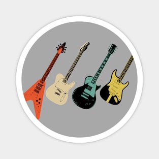 Vintage Guitars Magnet